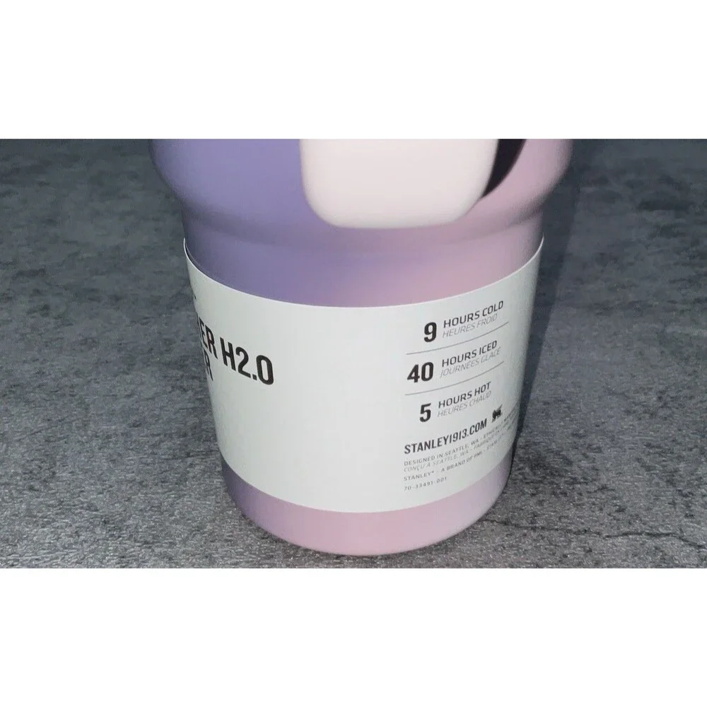 Stanley 30 Oz The Fowstate Quencher H2.O Tumbler All Day Hyndration - Picture 4 of 13